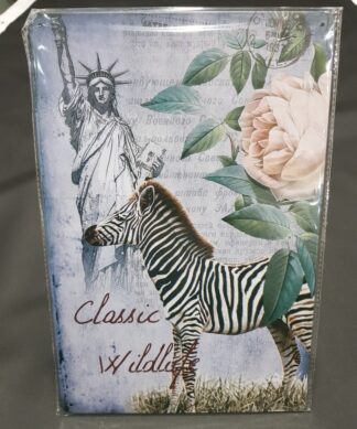 Chapa decorativa com Classic Wildlofe