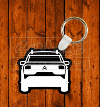 Porta chaves em acrílico preto - Citroen Cactus