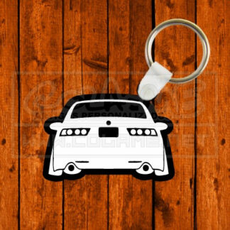 Porta chaves em acrílico preto - Honda Accord - Traseira