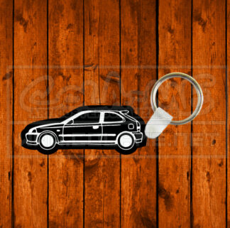 Porta chaves em acrílico preto - Honda EF 9