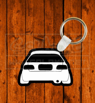 Porta chaves em acrílico preto - Honda EG