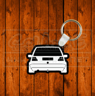 Porta chaves em acrílico preto - VW Golf Mk2
