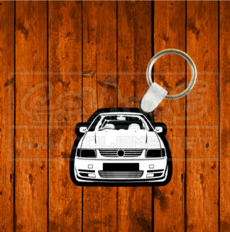 Porta chaves em acrílico preto - VW Polo 6n1