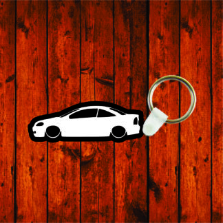 Porta chaves em acrílico preto - Opel Astra Coupe